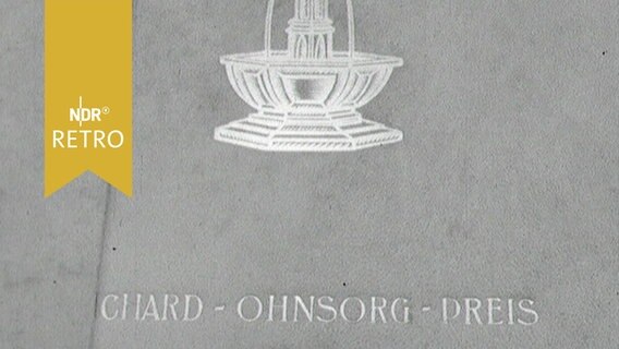 Schriftzug "Richard-Ohnsorg-Preis 1963"  