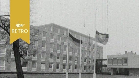 Neubau des Niedersächsischen Justizministeriums 1964  