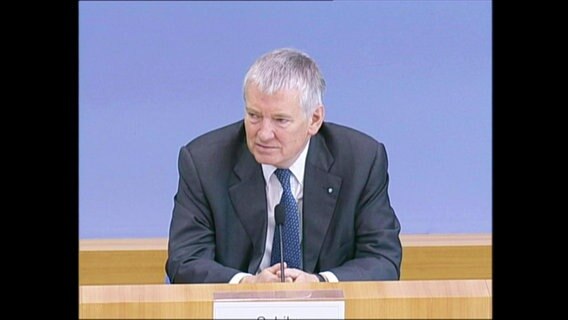 Bundesinnenminister Otto Schily 2002  