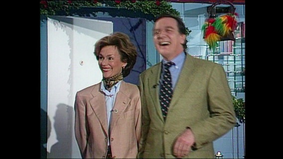 Gerhard Schröder und seine erste Frau Hiltrud Schröder  