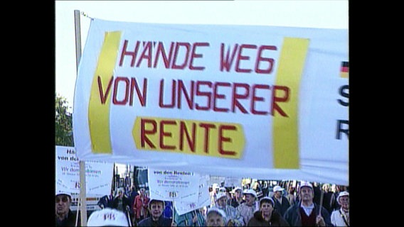 Hände weg von unserer Rente  