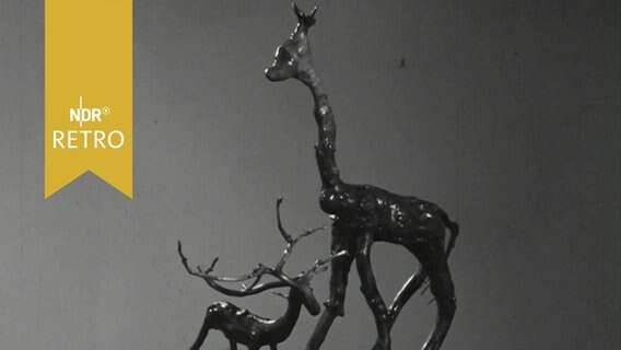 Skulptur von Hirschen (1964)  