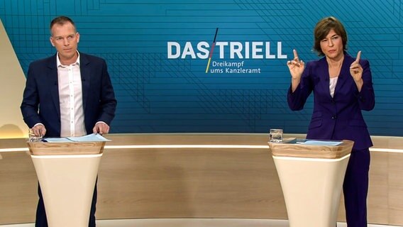 Das Duell zwischen Oliver Köhr und Maybrit Illner  