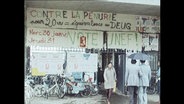 Demo-Banner vor einer französischen Universität 1974  