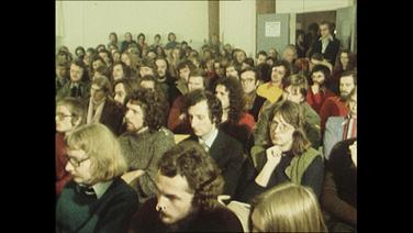 Eine Studenten-Veranstaltung 1974  
