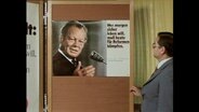 Wahlplakat von Willy Brandt  