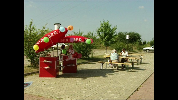 Wahlstand der SPD  