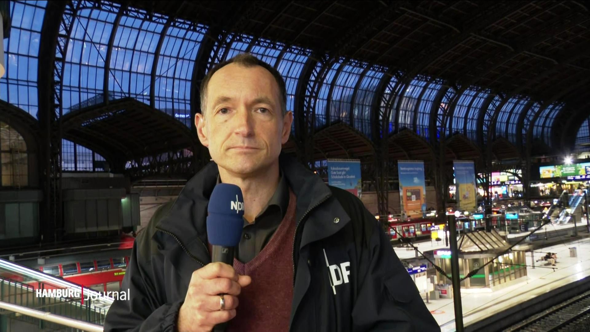 Die Lage am Hauptbahnhof am Freitagabend