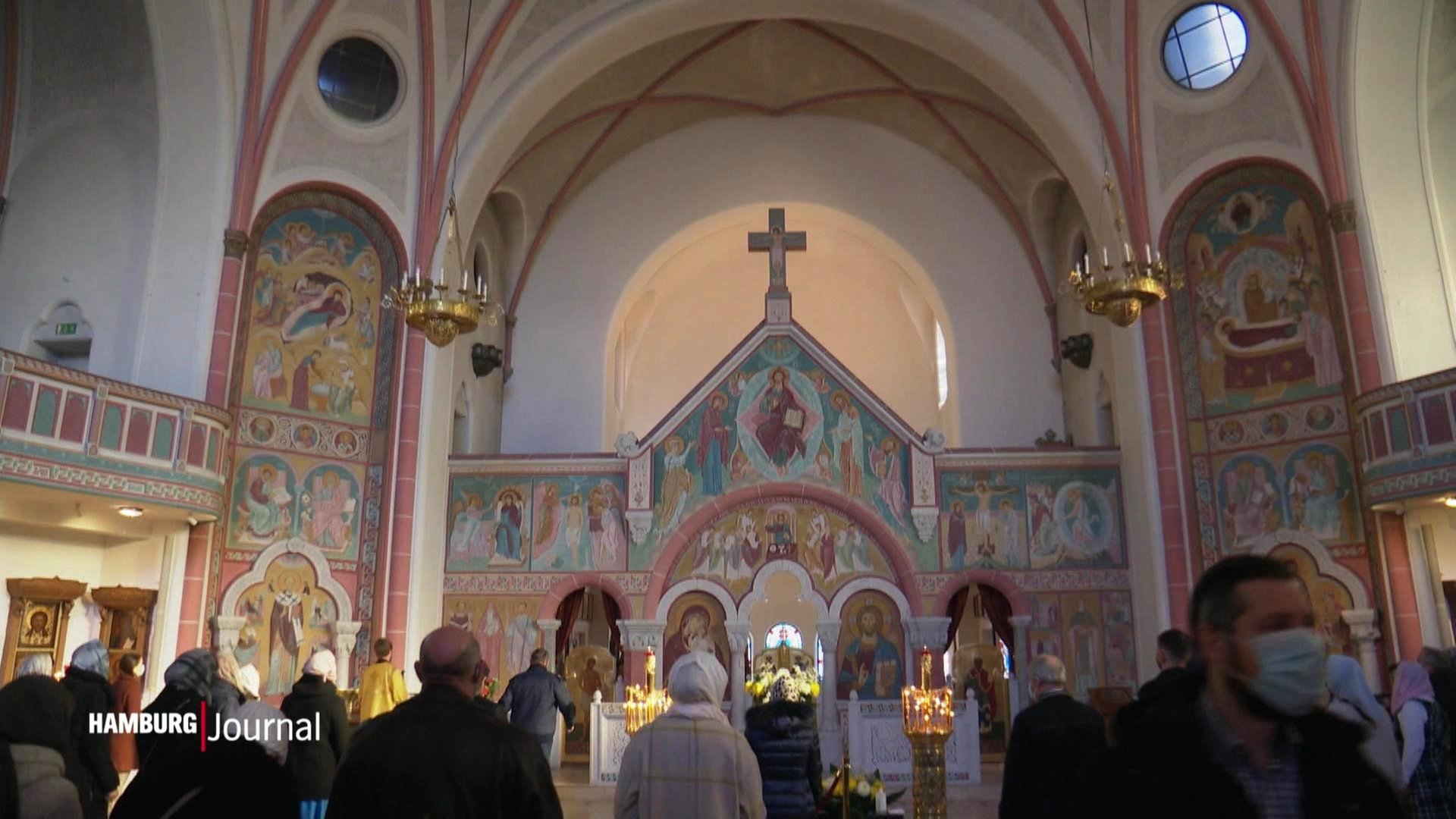 Ukraine-Krieg: Friedensgebete bei Gottesdiensten in Hamburg