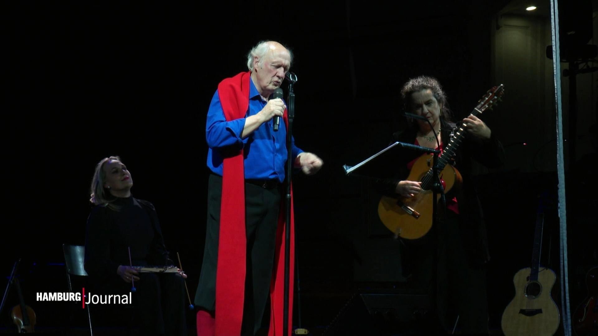 Musiker Herman van Veen in der Laeiszhalle zu Gast