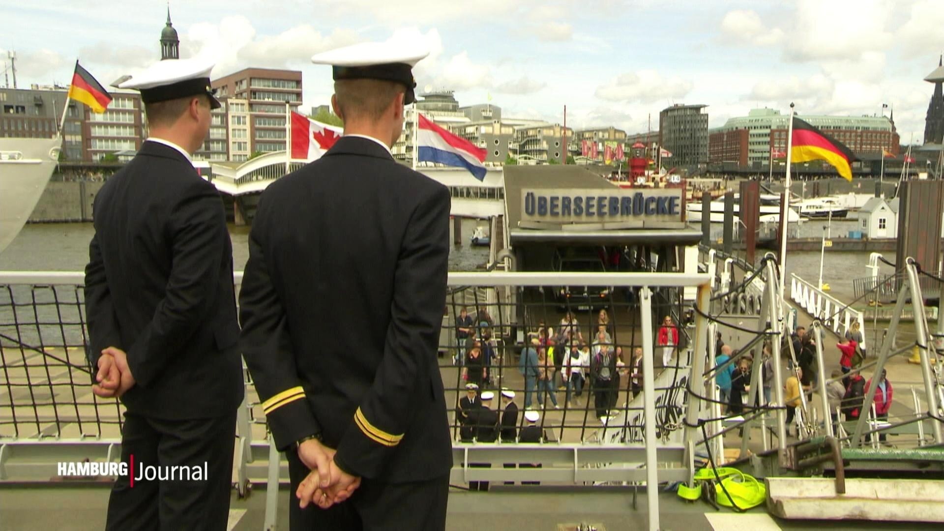 Maritimer Einsatzverband der NATO in Hamburg