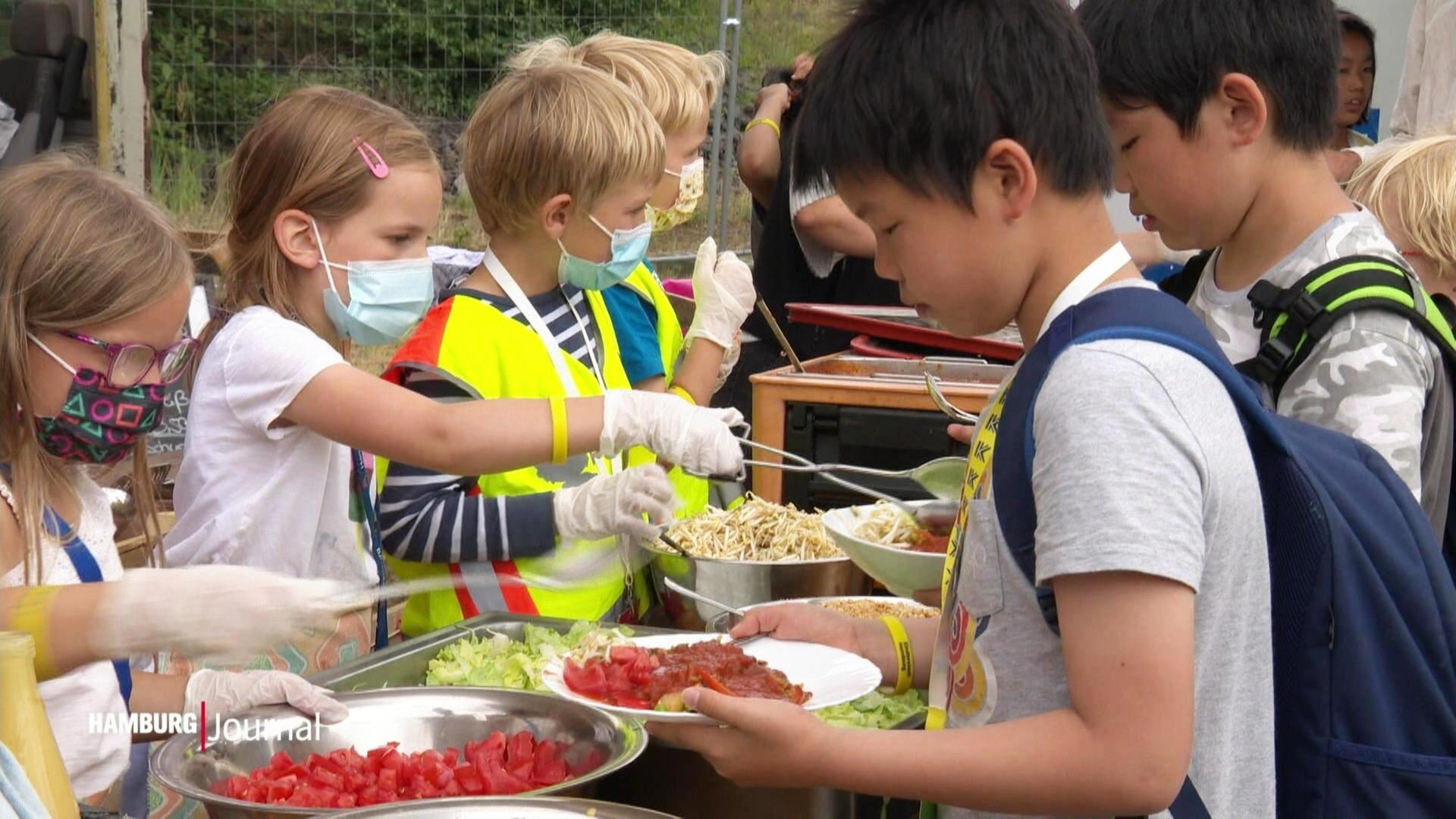 „Kinderstadt Hamburg“ feiert Richtfest im Lohsepark