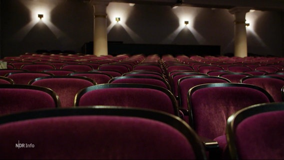 Leere Ränge in einem Theatersaal © Screenshot 