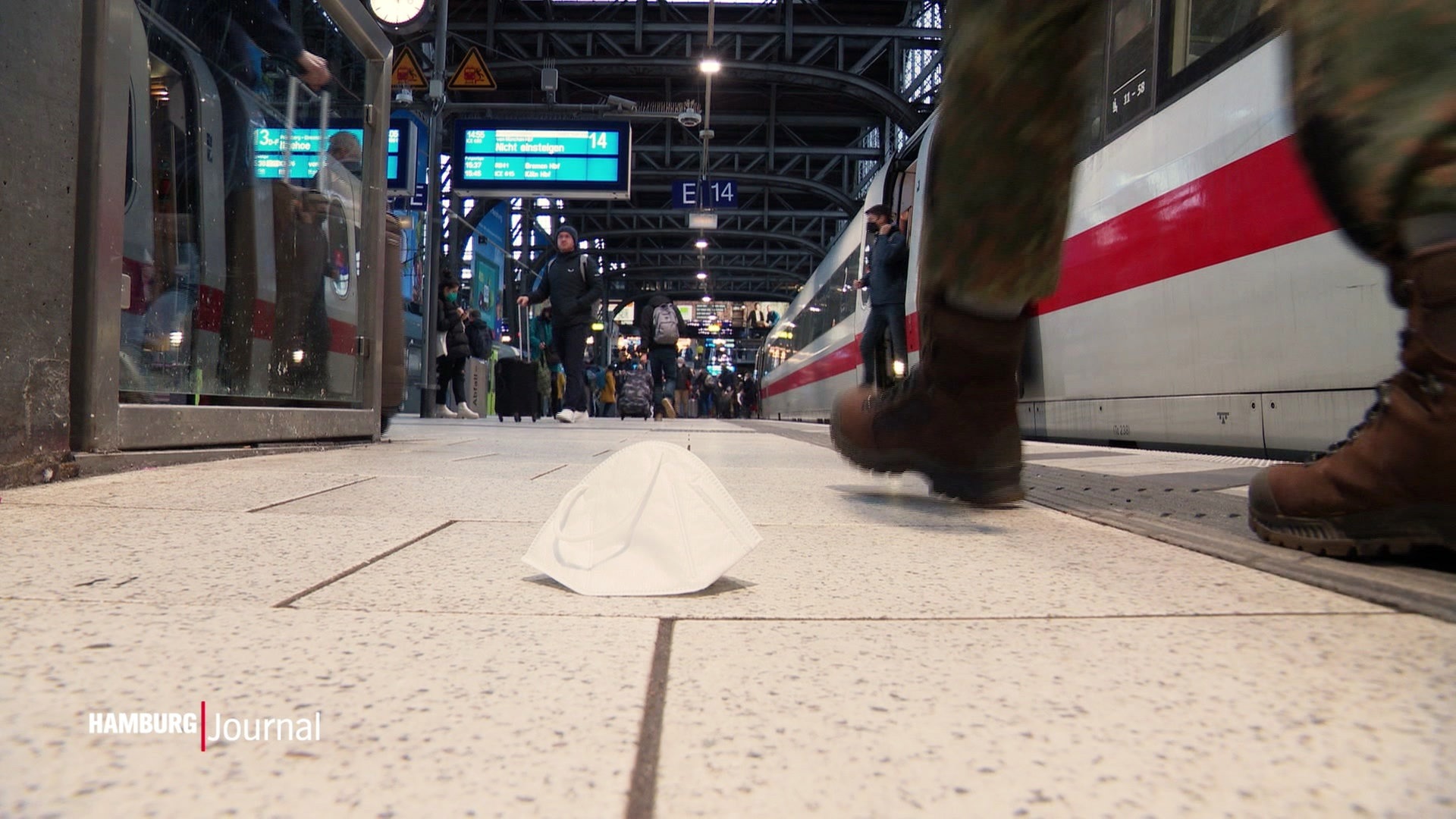 Maskenpflicht im Nahverkehr in Hamburg entfällt ab 1. Februar