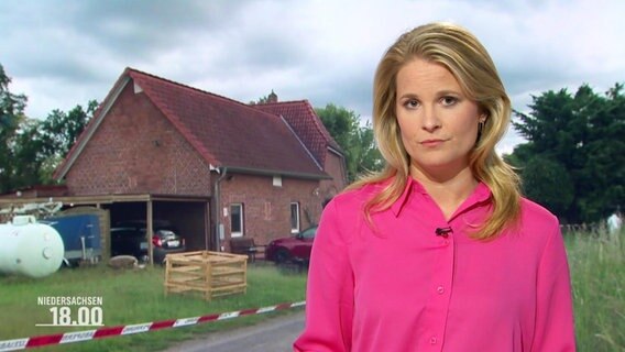 Kathrin Kampmann moderiert Niedersachsen 18:00. © Screenshot 