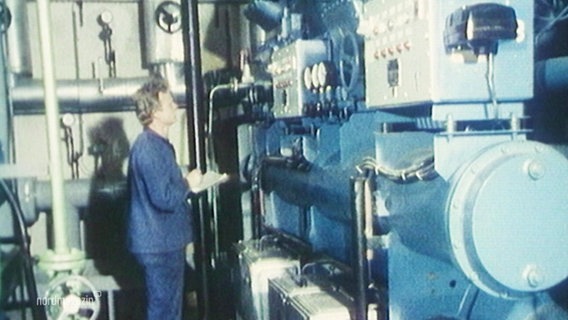 Old photos from a geothermal plant in the GDR © Screenshot 