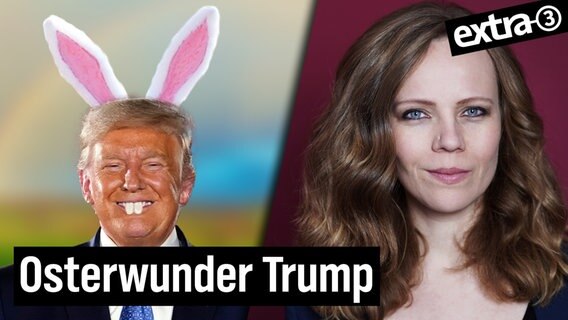 Osterwunder Trump mit Nina Fiva Sonnenberg - Bosettis Woche #41 © NDR 