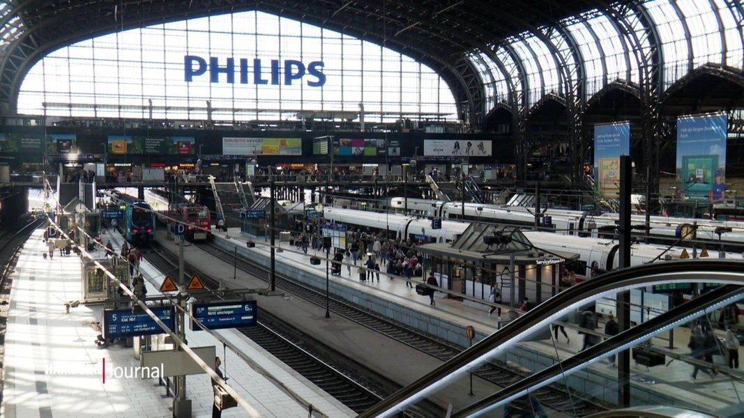Der Hamburger Hauptbahnhof steht wegen Streiks still.