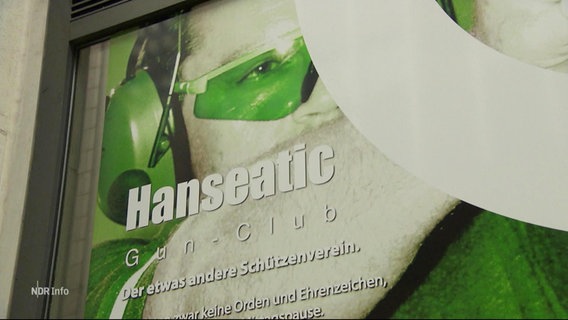 Ein Poster des Hanseatic Gun Club. © Screenshot 