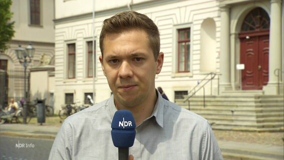 Reporter Johannes Koch. © Screenshot 