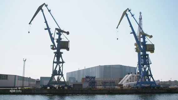 Die MV-Werften in Wismar © Screenshot 