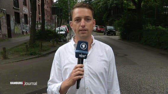 NDR Reporter berichtet aus dem Schanzenviertel. © Screenshot 