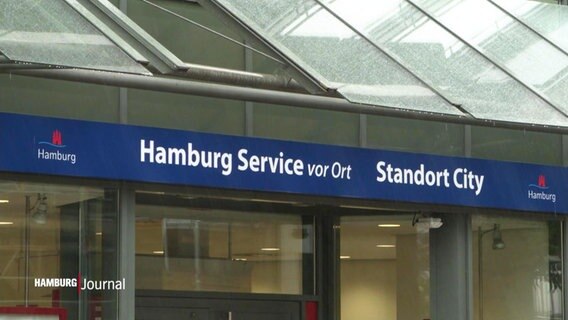 Ein Kundenzentrum in Hamburg. © Screenshot 