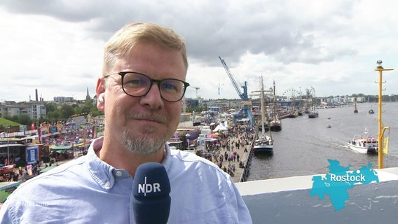 David Pilgrim live bei der Hanse Sail in Rostock © Screenshot 