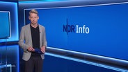 André Schünke moderiert NDR Info 17:00. © Screenshot 