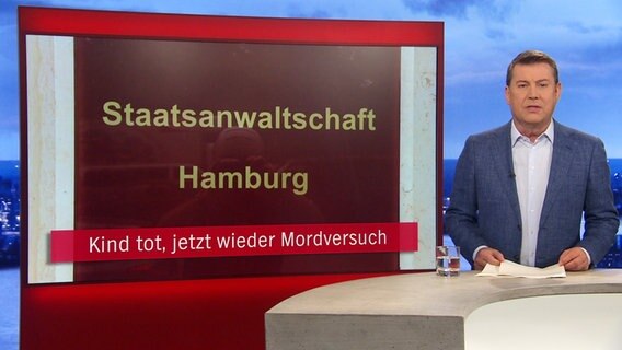 Jens Riewa liest eine Nachrichtenmeldung. © Screenshot 