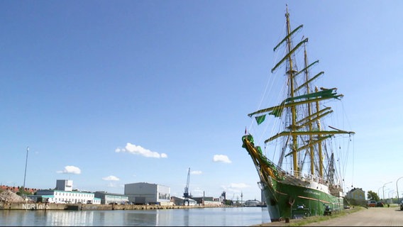 Das Segelschiff "Alexander von Humboldt II". © Screenshot 