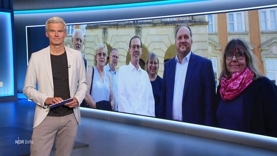 Thorsten Schröder moderiert NDR Info um 17:00 Uhr. © Screenshot 