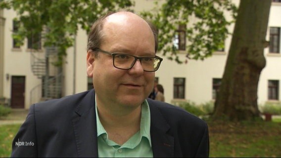 Der niedersächsische Umweltminister Christian Meyer von den Grünen. © Screenshot 