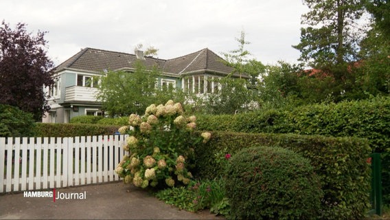 Eine Villa in Eimsbüttel. © Screenshot 