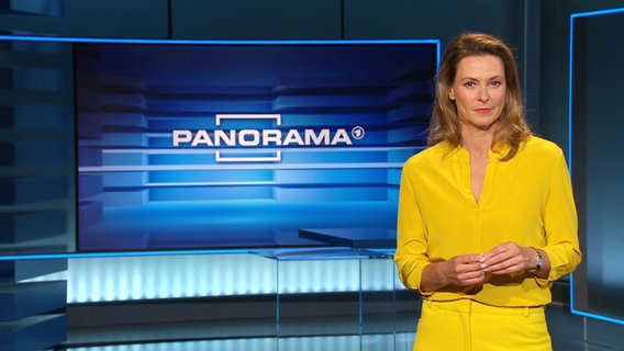 Anja Reschke moderiert Panorama. © Screenshot 