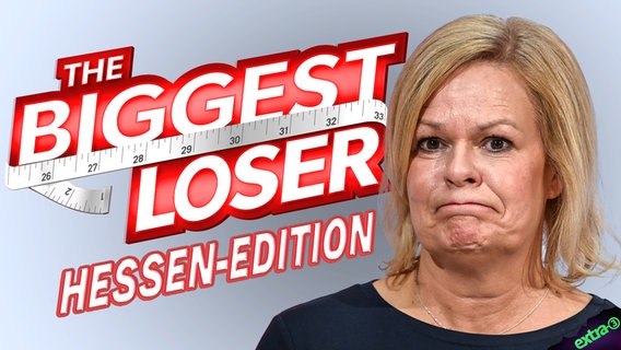 Nancy Faser ist "The Biggest Loser - Hessen Edition". (extra 3 vom 12.10.2023 im Ersten) © NDR 