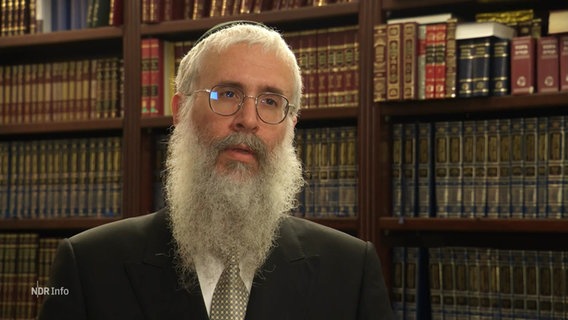 Rabbiner Shlomo Bistritzky. © Screenshot 