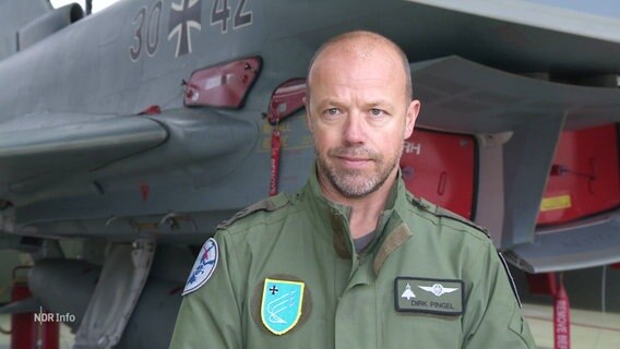 Dirk Pingel von der Waffenschule der Luftwaffe. © Screenshot 