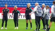 Das DFB-Team der Frauen beim Training. © Screenshot 
