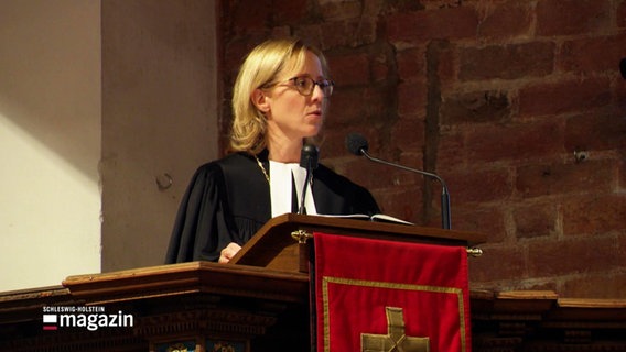 Bischöfin Nora Steen predigt © Screenshot 