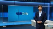 Daniel Anibal Bröckerhoff moderiert NDR Info. © Screenshot 