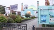 Die Blaue Moschee in Hamburg nahe der Alster. © Screenshot 
