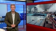 Thomas Görlitzer moderiert das Hamburg Journal um 18:00 Uhr. © Screenshot 