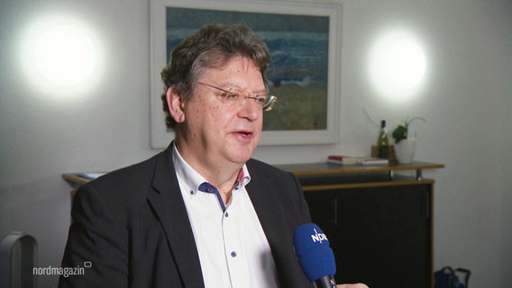 Reinhard Meyer (SPD), Wirtschaftsminister von Mecklenburg-Vorpommern © Screenshot 