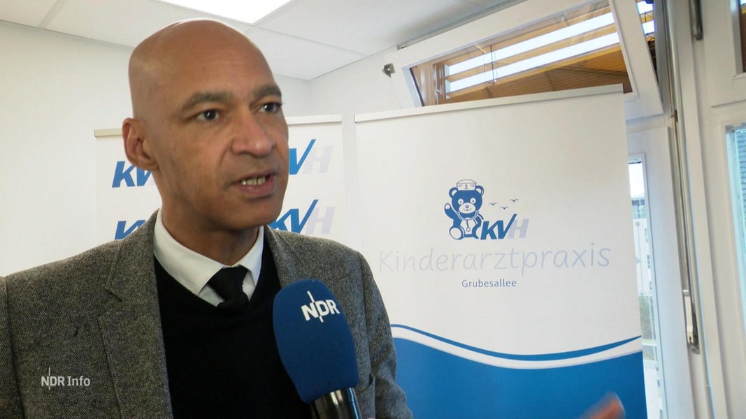 John Afful, Vorstandsvorsitzender der KV Hamburg. 