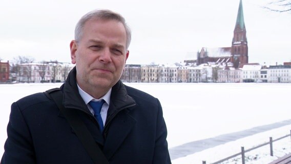 Leif-Erik Holm, AfD-Landesvorsitzender. © NDR 
