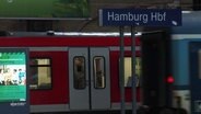 Haltestelle am Hauptbahnhof Hamburg © Screenshot 