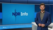 Daniel Anibal Bröckerhoff moderiert NDR Info. © Screenshot 