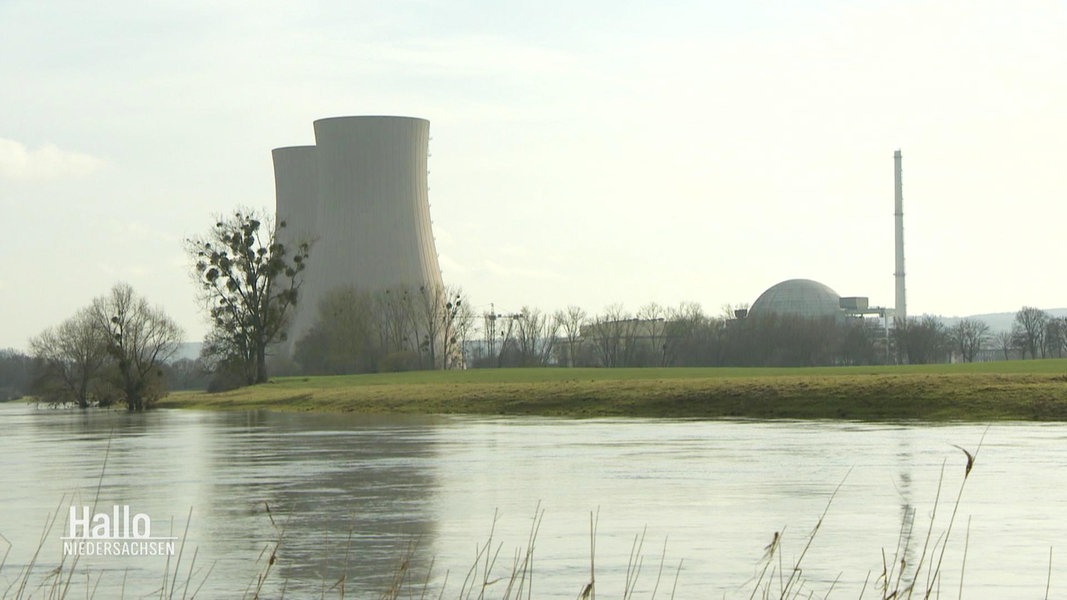 Das Kernkraftwerk in Grohnde.