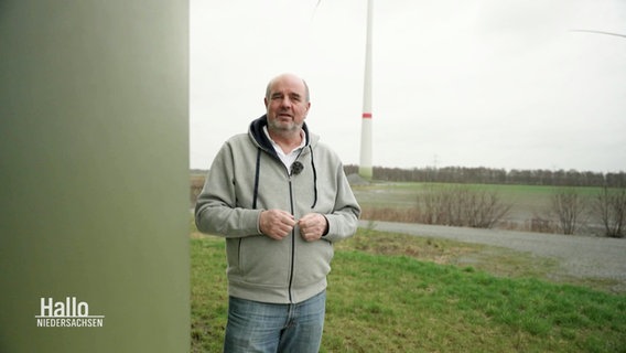 Windmüller Horst Mangels wirbt für Windenergie und die Einbindung der Gemeinden bei der Erzeugung dieser. © Screenshot 